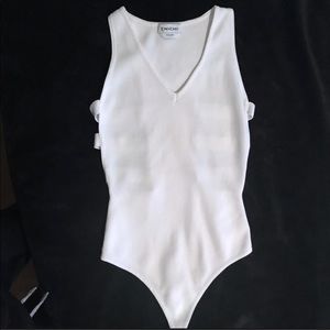 Bebe side cut out bodysuit